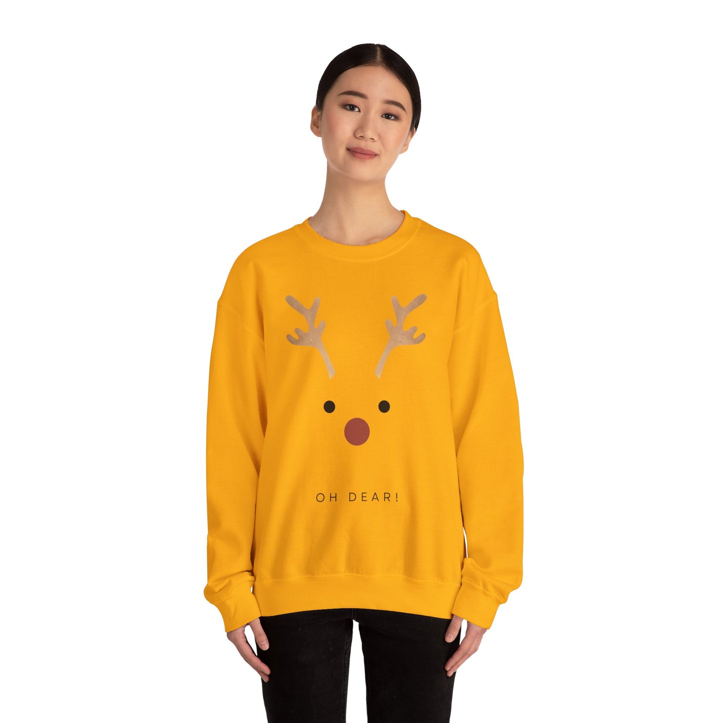 Christmas Reindeer Crewneck Sweatshirt