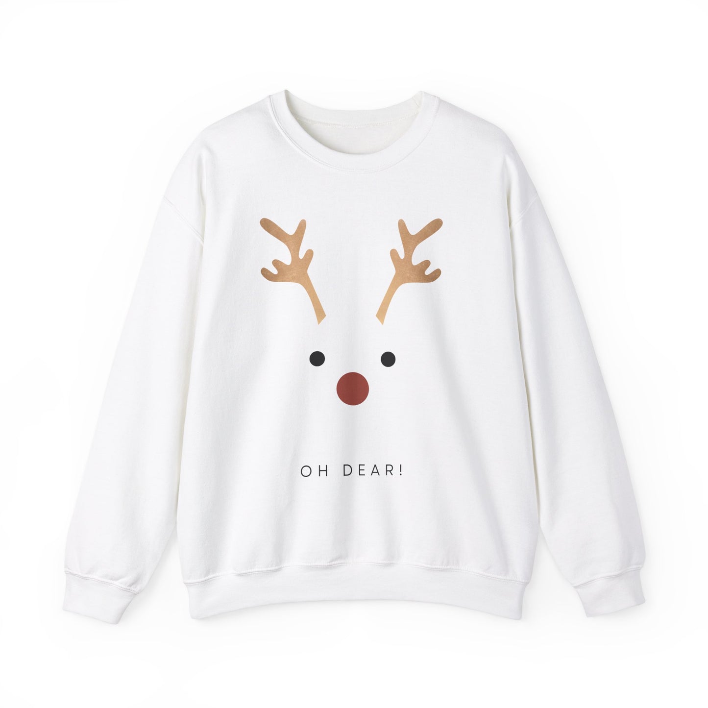 Christmas Reindeer Crewneck Sweatshirt