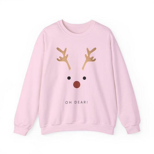 Christmas Reindeer Crewneck Sweatshirt