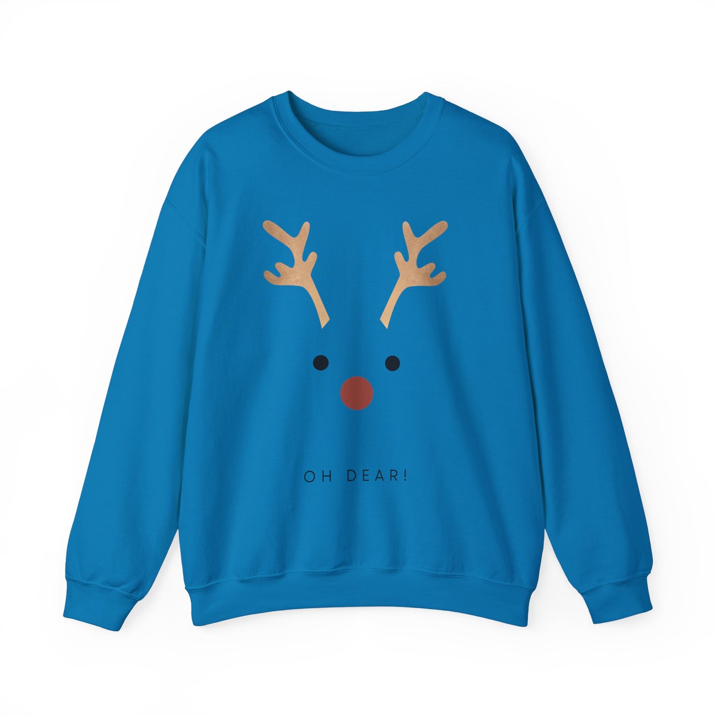 Christmas Reindeer Crewneck Sweatshirt