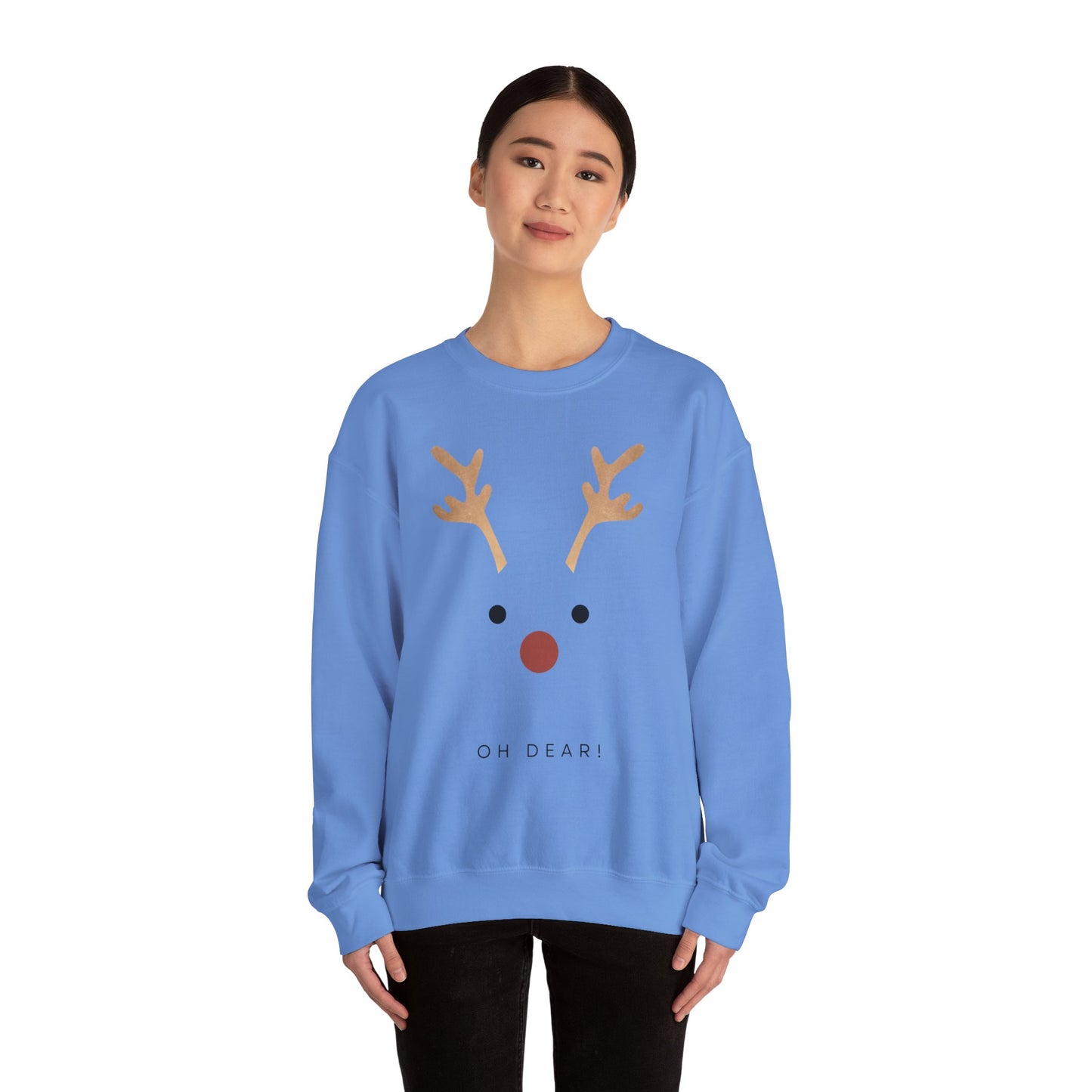 Christmas Reindeer Crewneck Sweatshirt